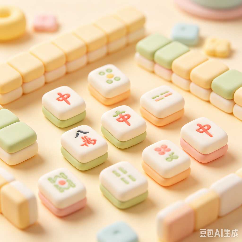 non fading mahjong tile print